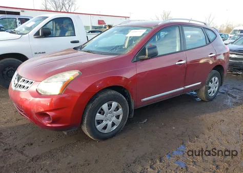 2014 Nissan Rogue Select S from USA, damaged, VIN JN8AS5MTXEW604650